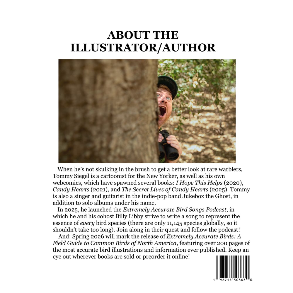 2026 Extremely Accurate Birds Calendar