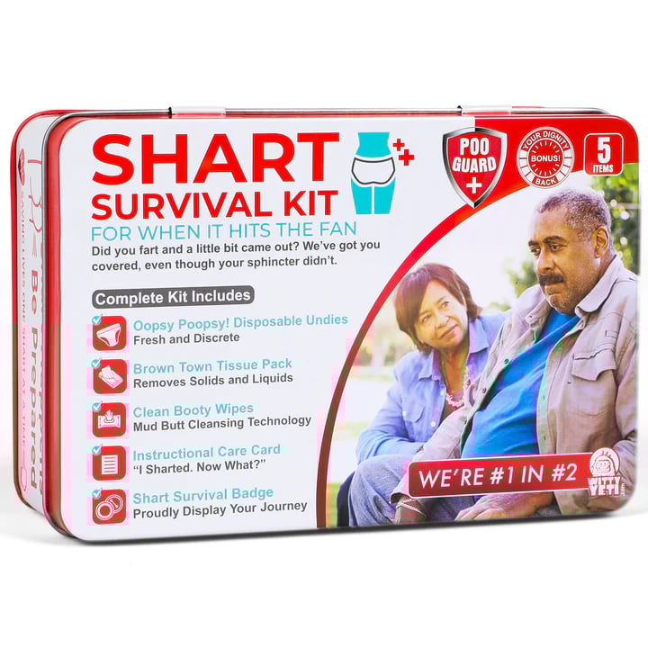 đŠ Original Shart Survival Kit â When Disaster Strikes, Be Ready