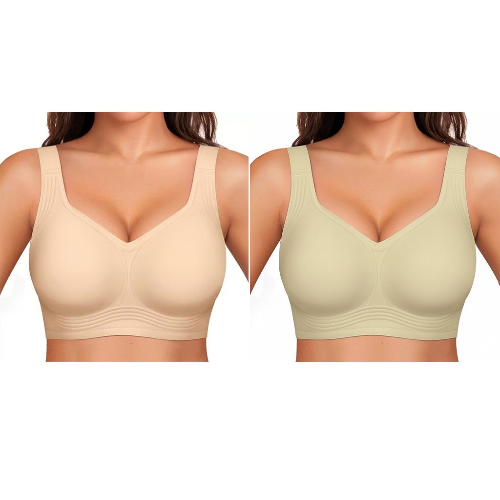 🏆LAST DAY SALE -Super firming bra | Women Wirefree Seamless Bras 👍No more sagging breasts