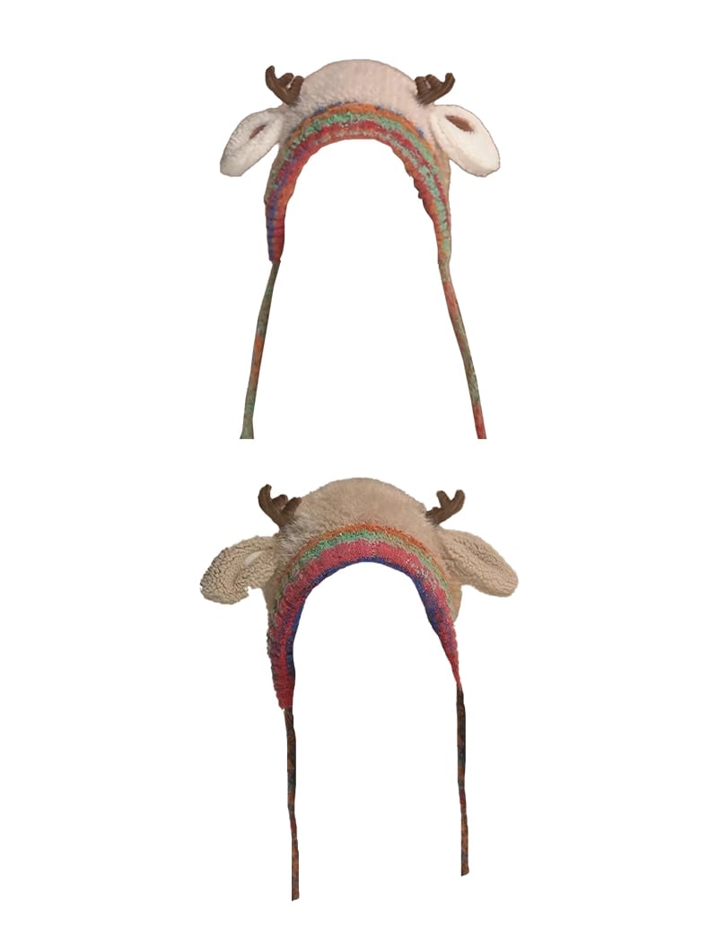 🔥Original design Festive Christmas Antler Hat