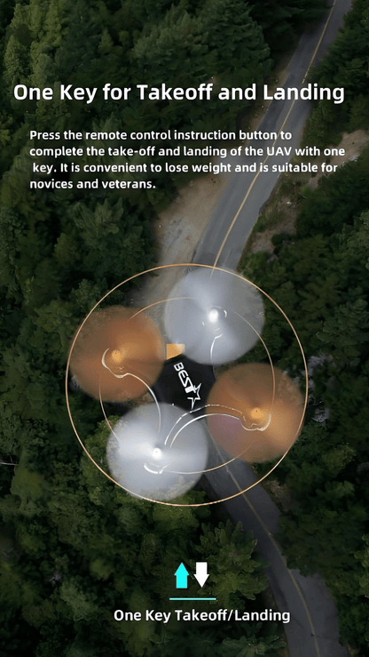 Top Christmas Gift 2025 🎅 All-Ages Mini Drone with Easy Stunt Flights & 360° Tricks - Perfect Beginner-Friendly Flyer!