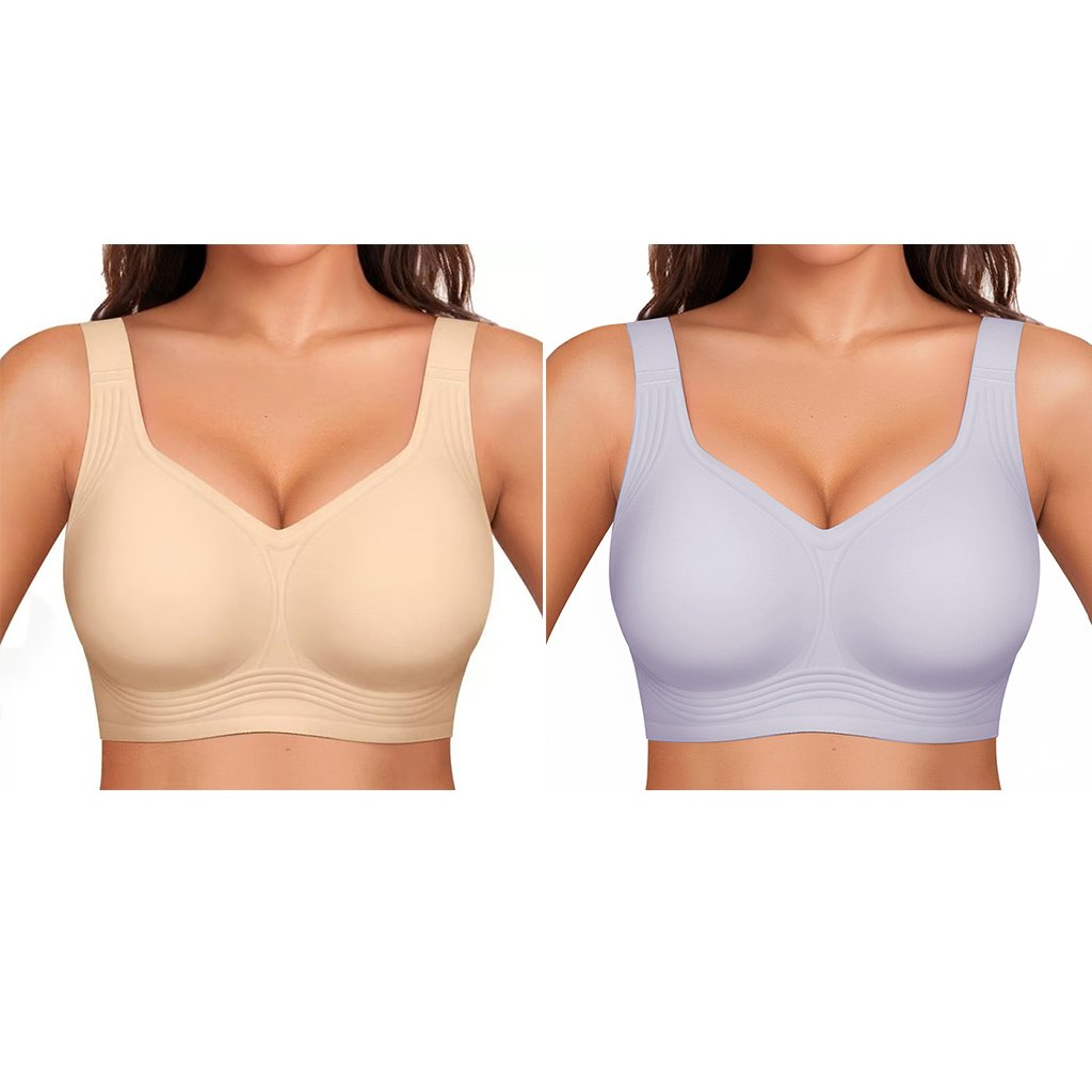 🏆LAST DAY SALE  -Super firming bra | Women Wirefree Seamless Bras 👍No more sagging breasts