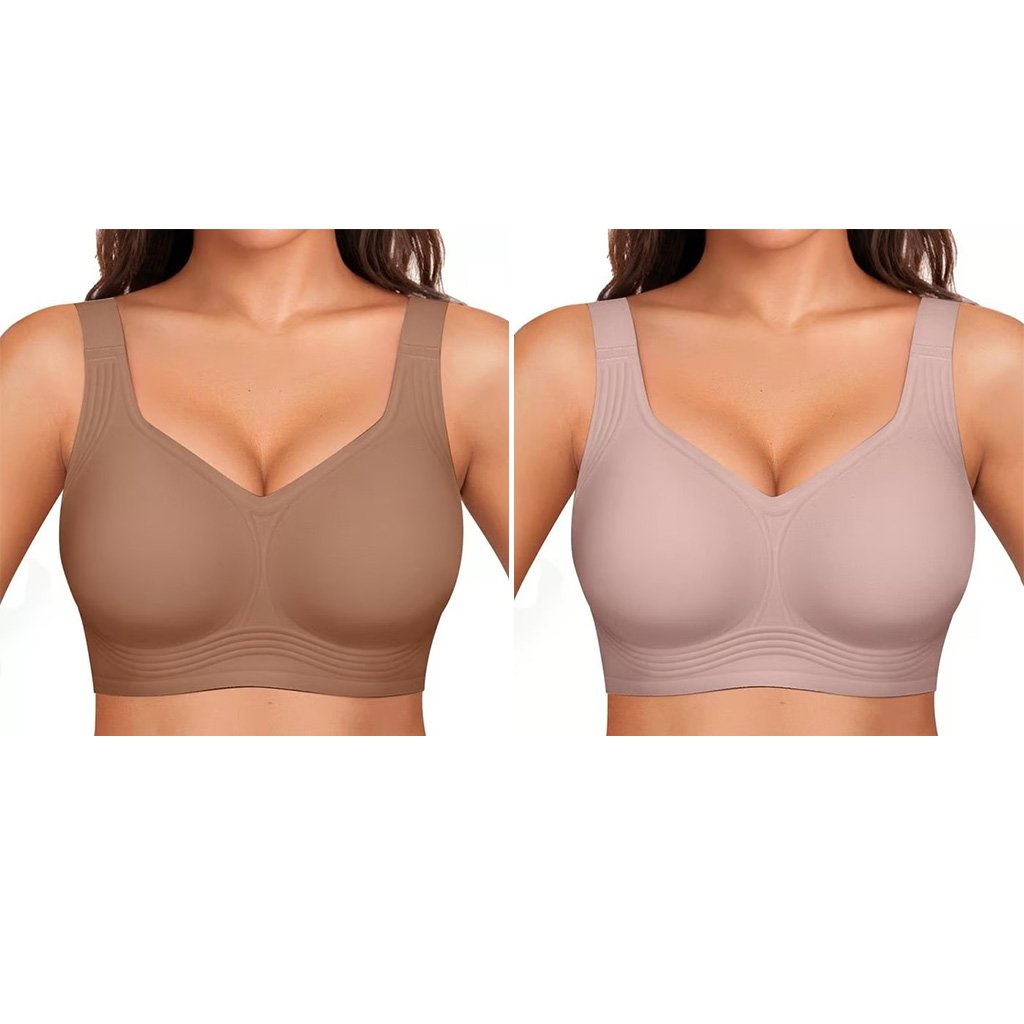🏆LAST DAY SALE  -Super firming bra | Women Wirefree Seamless Bras 👍No more sagging breasts