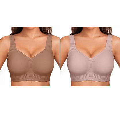 🏆LAST DAY SALE  -Super firming bra | Women Wirefree Seamless Bras 👍No more sagging breasts