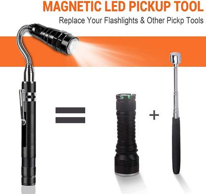 H Only $13.99 Last Day Promotion!🎁-Telescoping Magnetic Pickup Tools