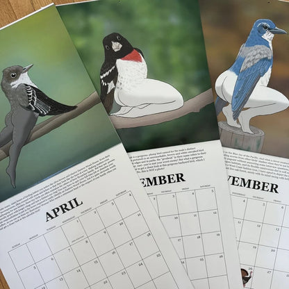 2026 Extremely Accurate Birds Calendar