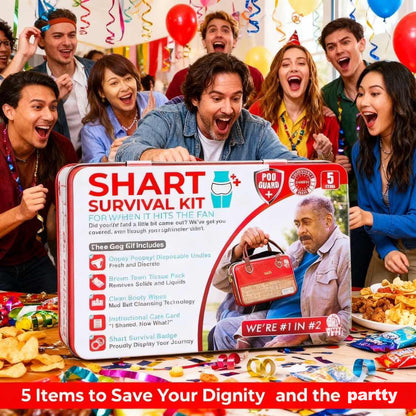 💩 Original Shart Survival Kit – When Disaster Strikes, Be Ready