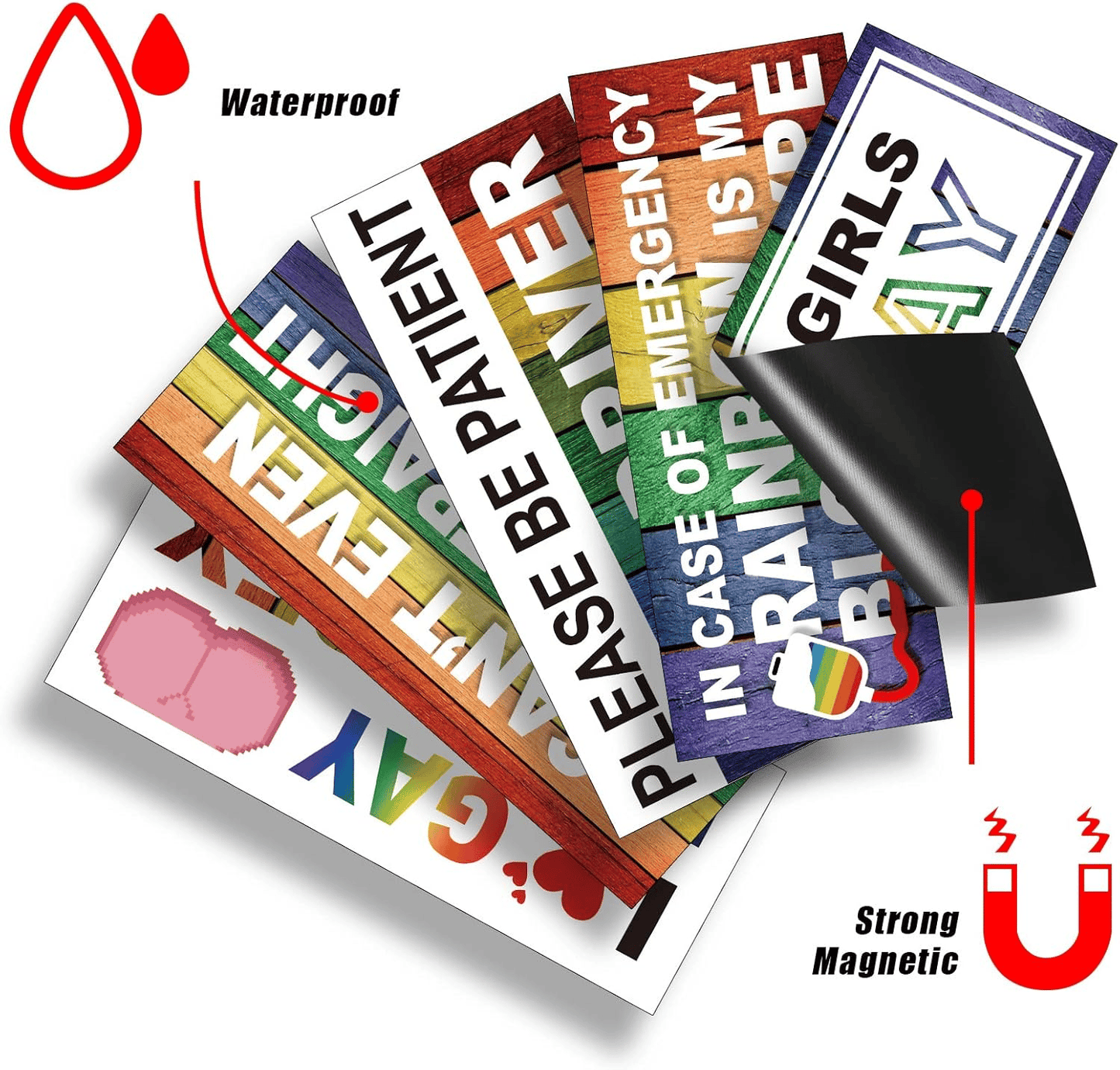 🏆Flash Sale⚡8K+ SOLD! Almost Gone-💥10 Pcs Funny LGBT Stickers Set🌈