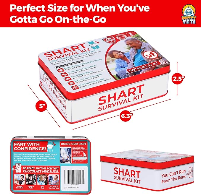 💩 Original Shart Survival Kit – When Disaster Strikes, Be Ready
