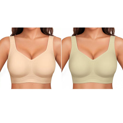 🏆LAST DAY SALE  -Super firming bra | Women Wirefree Seamless Bras 👍No more sagging breasts