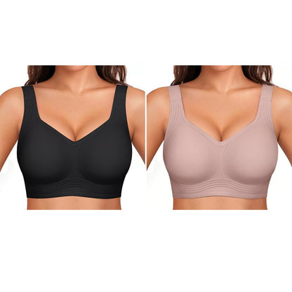 🏆LAST DAY SALE  -Super firming bra | Women Wirefree Seamless Bras 👍No more sagging breasts