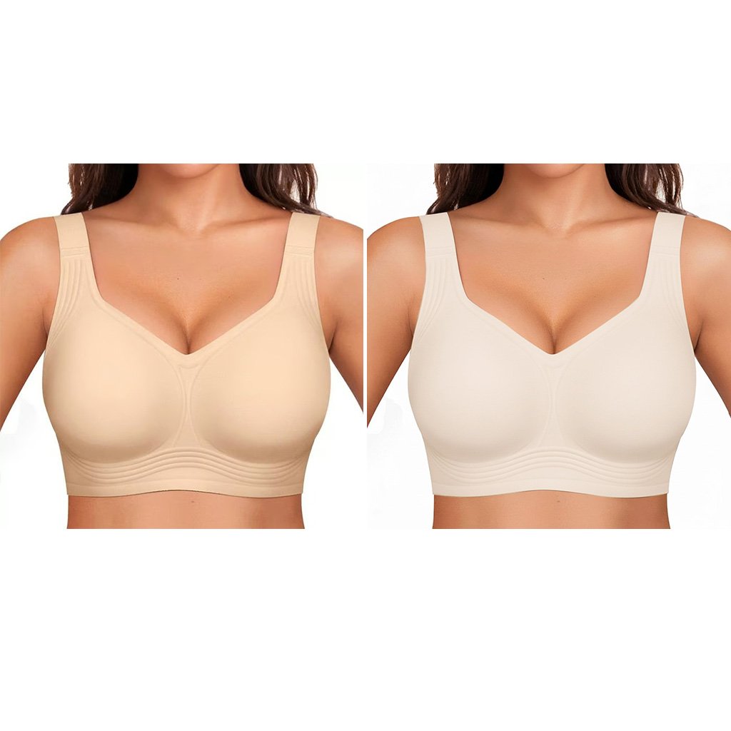 🏆LAST DAY SALE  -Super firming bra | Women Wirefree Seamless Bras 👍No more sagging breasts