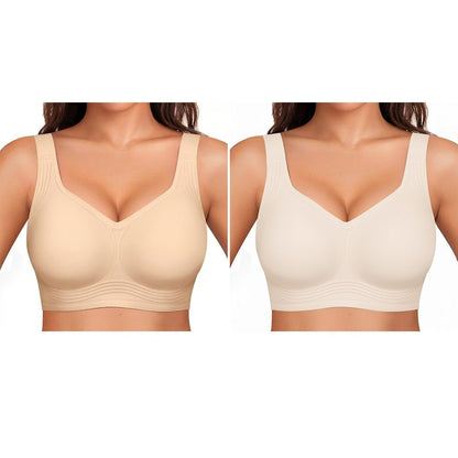 🏆LAST DAY SALE  -Super firming bra | Women Wirefree Seamless Bras 👍No more sagging breasts