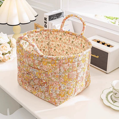 🔥 Boho Fabric Storage Basket