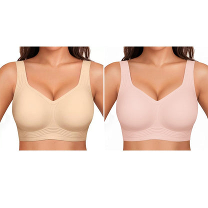 🏆LAST DAY SALE  -Super firming bra | Women Wirefree Seamless Bras 👍No more sagging breasts