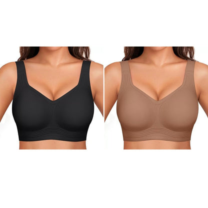 🏆LAST DAY SALE  -Super firming bra | Women Wirefree Seamless Bras 👍No more sagging breasts