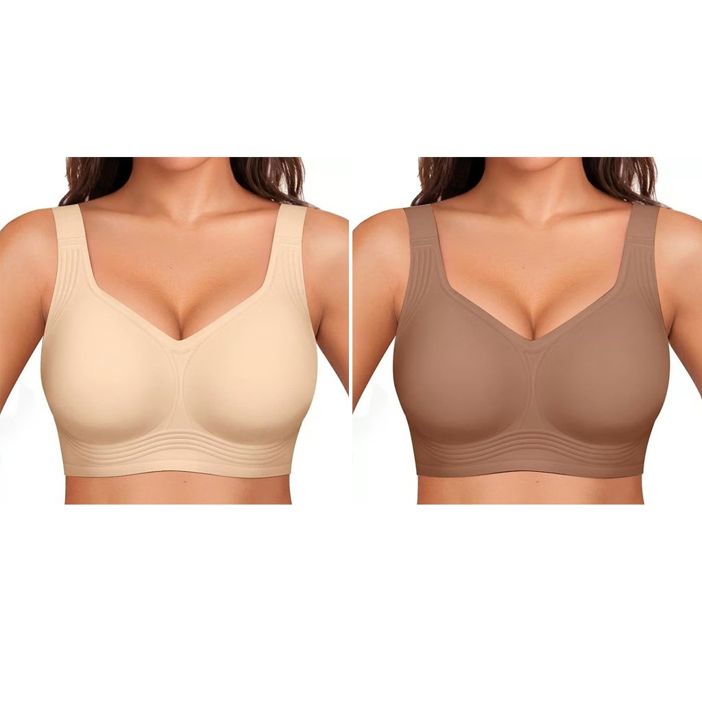 🏆LAST DAY SALE  -Super firming bra | Women Wirefree Seamless Bras 👍No more sagging breasts
