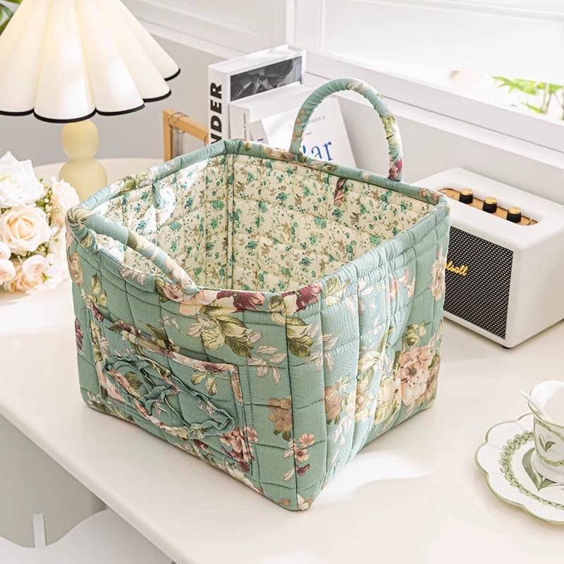 🔥 Boho Fabric Storage Basket