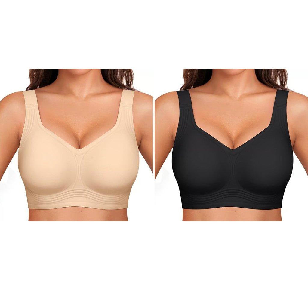 🏆LAST DAY SALE  -Super firming bra | Women Wirefree Seamless Bras 👍No more sagging breasts