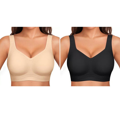 🏆LAST DAY SALE  -Super firming bra | Women Wirefree Seamless Bras 👍No more sagging breasts