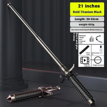 Legal Self-Defense Telescopic Swing Stick Camping Hiking Climbing Stick