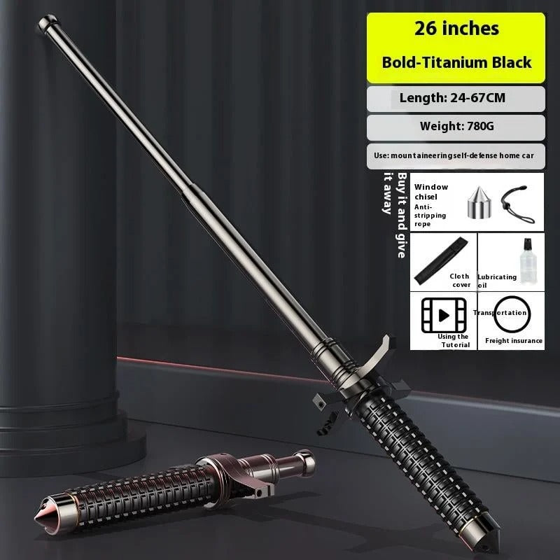 Legal Self-Defense Telescopic Swing Stick Camping Hiking Climbing Stick