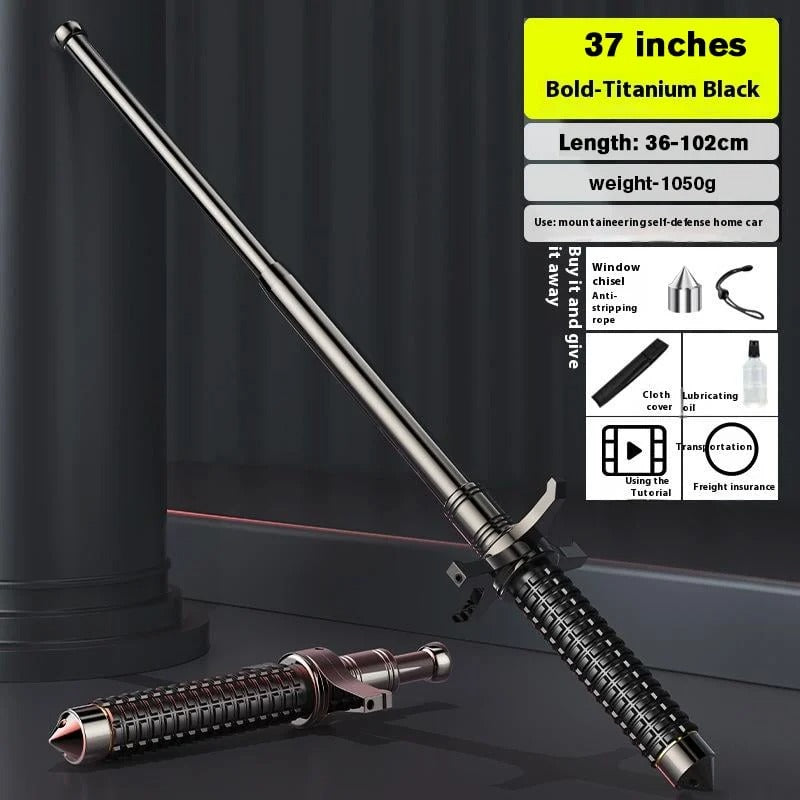 Legal Self-Defense Telescopic Swing Stick Camping Hiking Climbing Stick