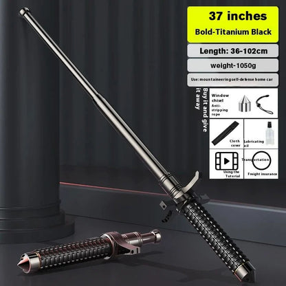 Legal Self-Defense Telescopic Swing Stick Camping Hiking Climbing Stick